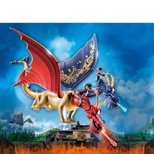 Buy with crypto Playmobil - 71080 - Dragons Nine Realms: Wuwei & Jun-2