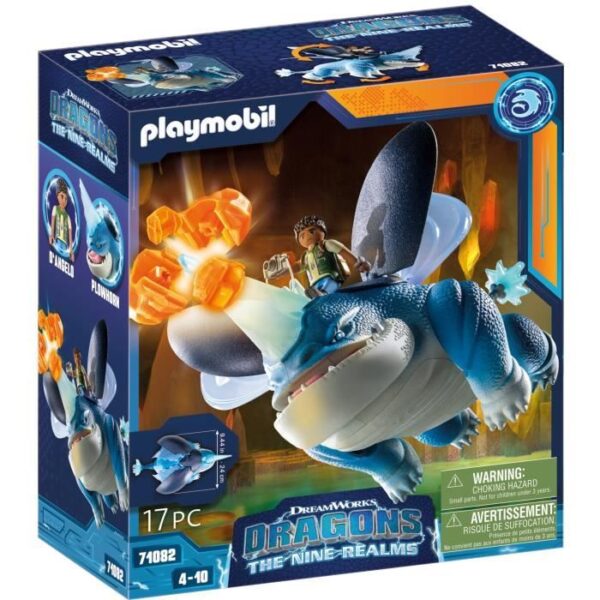 Buy with crypto Playmobil - 71082 - Dragons Nine Realms: Plowhorn & Angelo-1