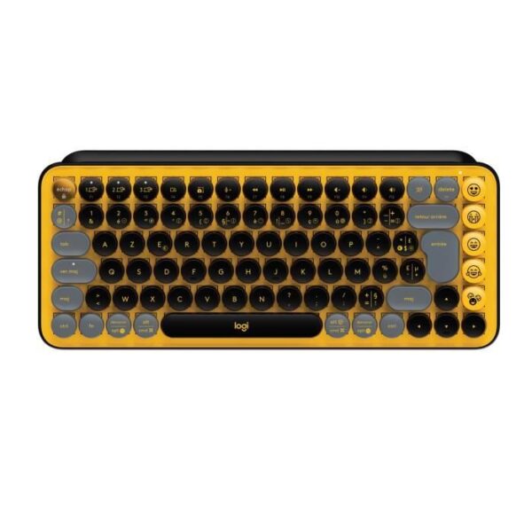 Buy with crypto Logitech Wireless Keyboard - Mechanical POP Keys with Customizable Emoji Keys