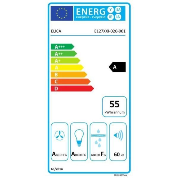 Buy with crypto Cloud Seven IX / A / 90 Elica PRF0142094 Cloud Hood - L 90 cm - Stainless steel - Extraction or filter - 760 m³ Air / H max - 3 speeds-4