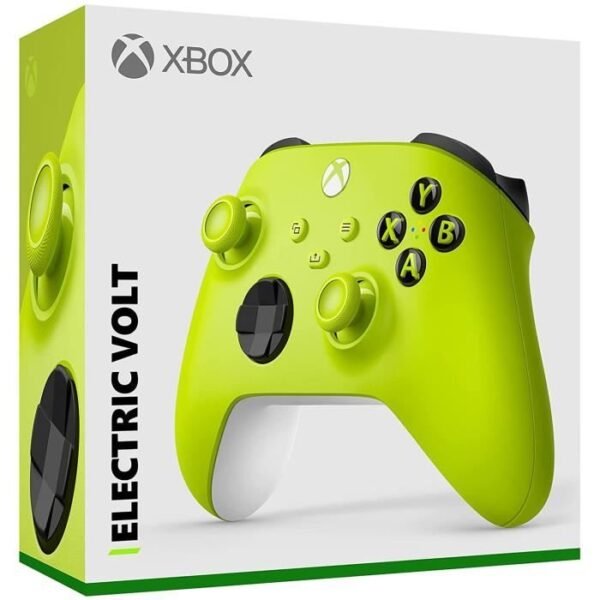 Buy with crypto Next Generation Wireless Xbox Series Controller  Electric Volt  Yellow  Xbox Series / Xbox One / PC Windows 10 / Android / iOS-5