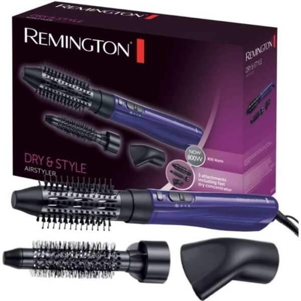 Buy with crypto REMINGTON Dry & Style Fan Brush - 800 W - 3 AS800 accessories-1