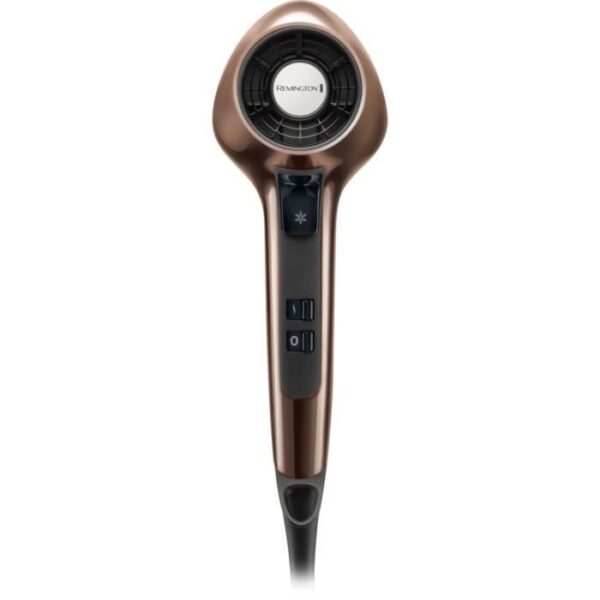 Buy with crypto REMINGTON D7777 Hair dryer AIR3D - Ionic - 1800 W - 76 dB - 3 temperatures - 2 speeds - Bronze-4