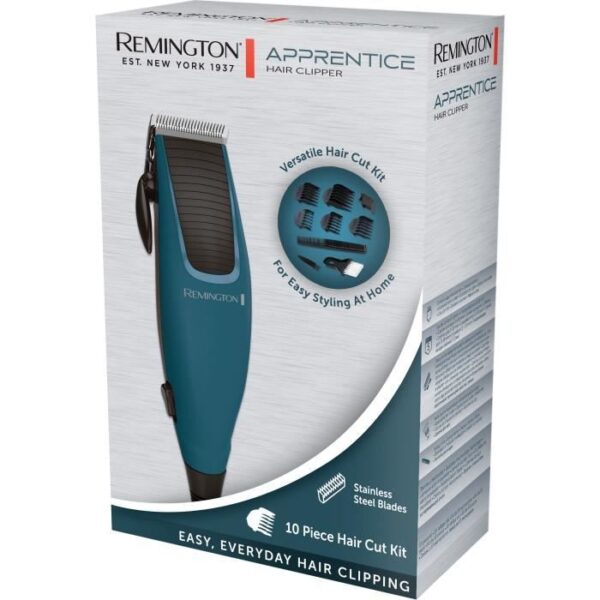 Buy with crypto REMINGTON Apprentice Hair Mower - 10 Acessors - Stainless steel blades)-6