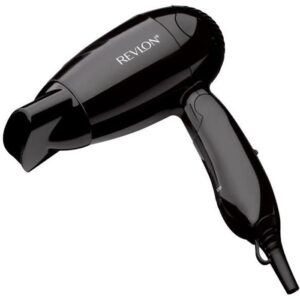 Buy with crypto REVLON RVDR5305E - Travel hairdryer - 1200 W - 2 heats - 2 speeds - Bi-voltage foldable handle-1