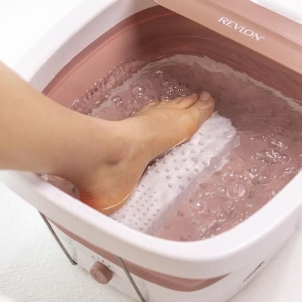 Buy with crypto REVLON RVFB7034E Ultimate Foot Spa - Thalasso Foldable and compact footbath - 3 temperatures - Bubble function-1