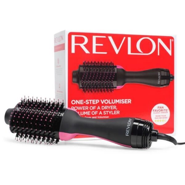 Buy with crypto REVLON 2-in-1 Volumizing Drying Brush RVDR5222E - Pro Collection - Black / Pink-4