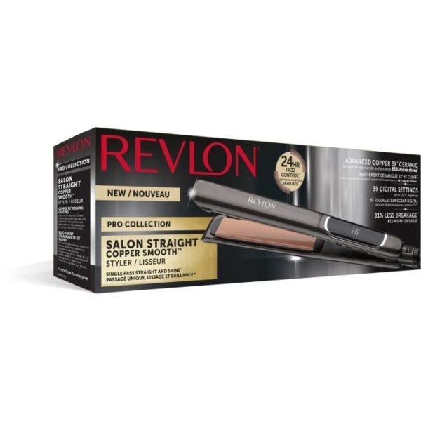 Buy with crypto REVLON RVST2175E - Straightener Salon Straight Copper Smoth Styler-5