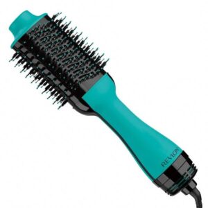 Buy with crypto REVLON Teal Blue Drying and styling brush - Ionic technology - 2 speeds - Blue-1