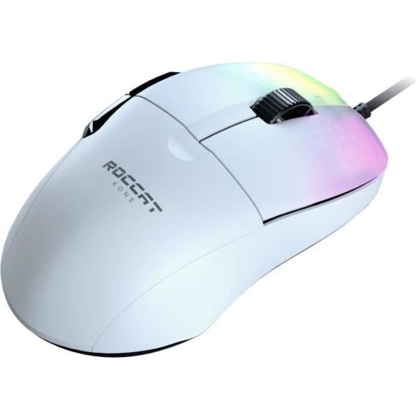 Buy with crypto ROCCAT Kone One Pro White High Performance Ergonomic Gaming Mouse-3