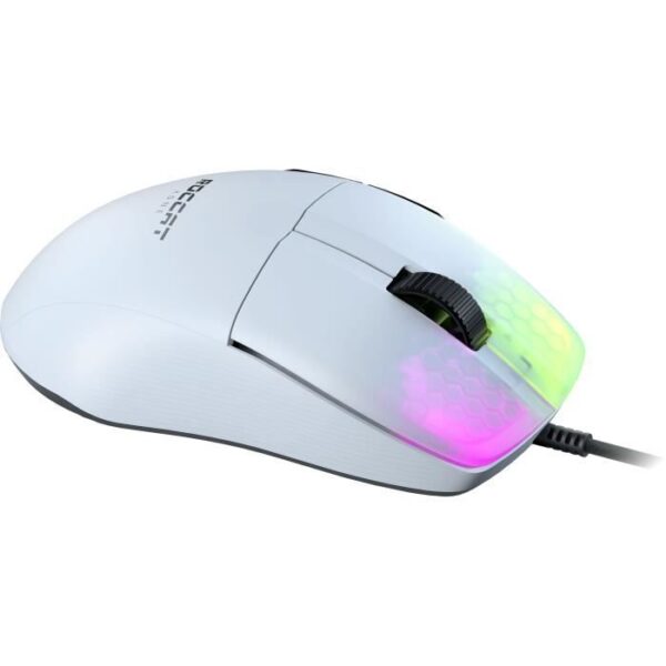 Buy with crypto ROCCAT Kone One Pro White High Performance Ergonomic Gaming Mouse-4