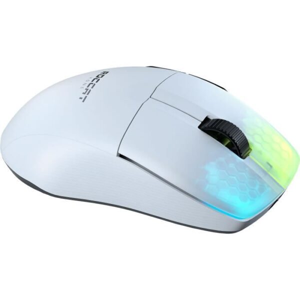 Buy with crypto ROCCAT Kone One Pro Air White High Performance Ergonomic Gaming Mouse-4