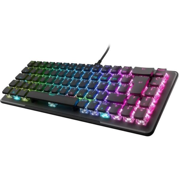 Buy with crypto Wired keyboard - Optics and mechanical - Roccat - Vulcan II Mini - Azerty - Retro -Lukerage - Black-2