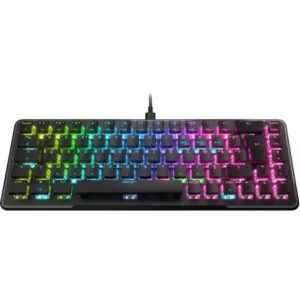 Buy with crypto Wired keyboard - Optics and mechanical - Roccat - Vulcan II Mini - Azerty - Retro -Lukerage - Black-1