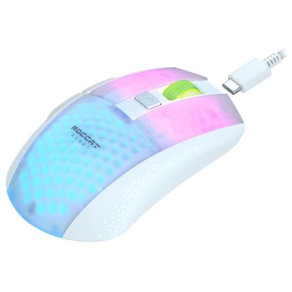 Buy with crypto Gaming Mouse - Wireless - ROCCAT - Burst Pro Air White - White-3