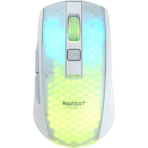 Buy with crypto Gaming Mouse - Wireless - ROCCAT - Burst Pro Air White - White-1