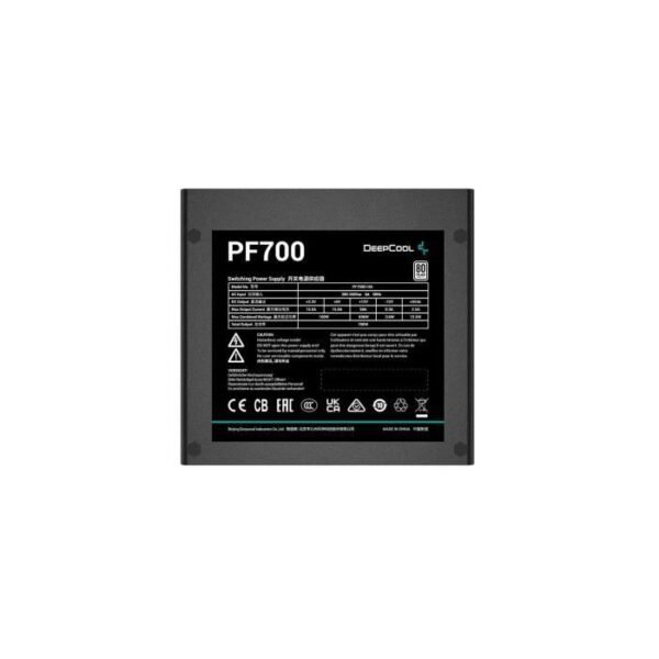 Buy with crypto Internal PC power supply - Deepcool - PF700 (80+ White) - 700W (R -PF700D -HA0B -EU)-2
