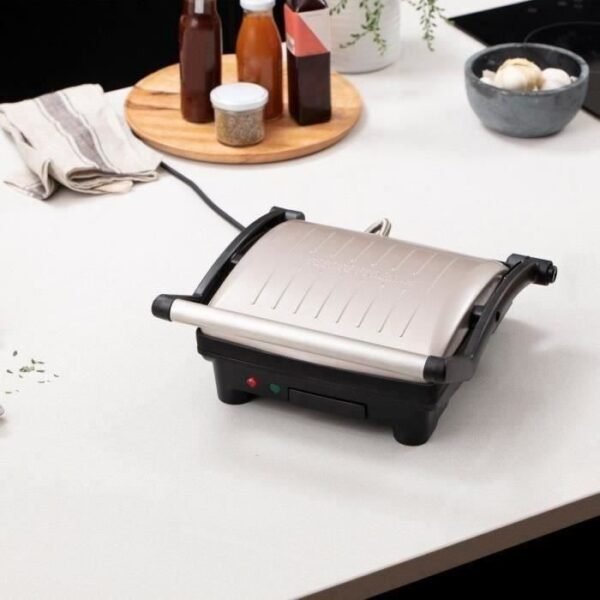 Buy with crypto Flexe Grill 180 ° George Foreman 26250-56 - 2 in 1 grill and plancha - 1800W - Premium design stainless steel - Practical storage-2
