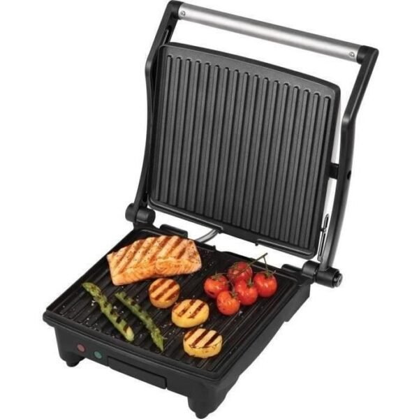 Buy with crypto Flexe Grill 180 ° George Foreman 26250-56 - 2 in 1 grill and plancha - 1800W - Premium design stainless steel - Practical storage-1