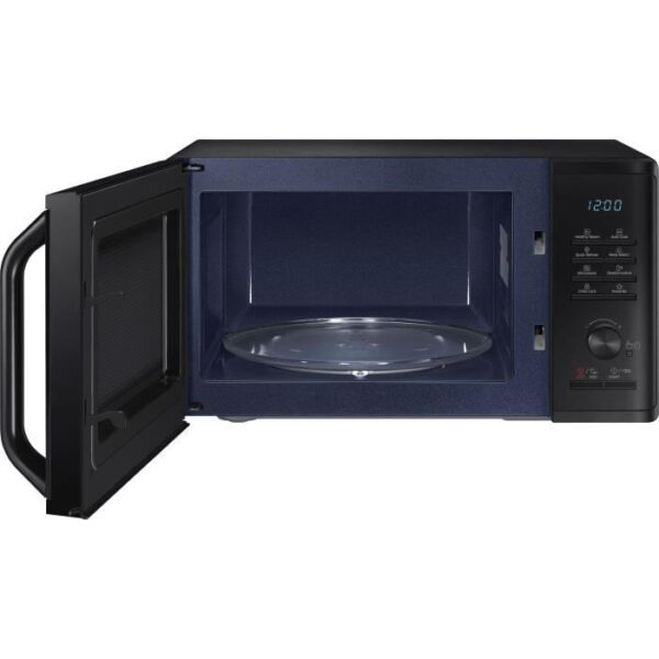 Buy with crypto Solo microwave - Samsung - MS23K3555E - Black - 23L - Electronic control + button - Hold holder function-2