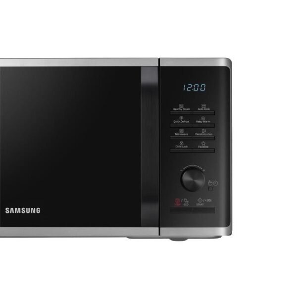 Buy with crypto Solo microwave - Samsung - MS23K3555es - Stainless steel - 23L - Electronic control + button - Hold holder function-5