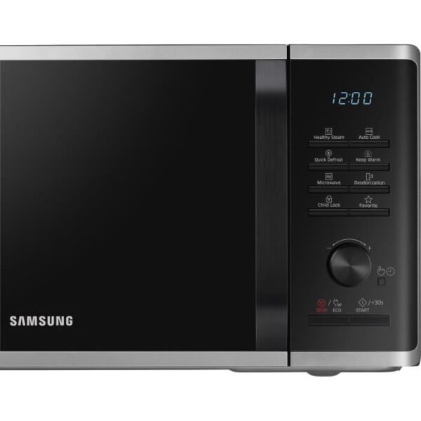 Buy with crypto Solo microwave - Samsung - MS23K3555es - Stainless steel - 23L - Electronic control + button - Hold holder function-4