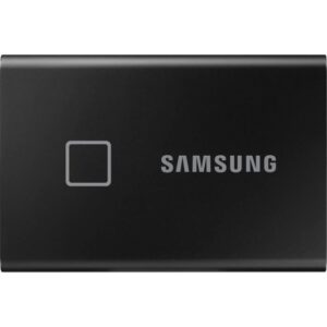 Buy with crypto SAMSUNG external SSD T7 Touch USB type C color black 500 GB-1