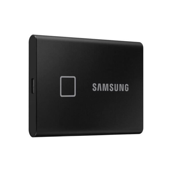 Buy with crypto SAMSUNG external SSD T7 Touch USB type C color black 1 TB-2