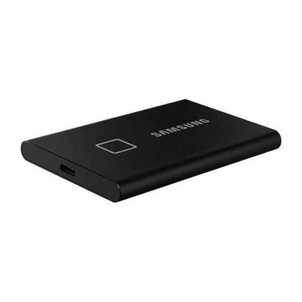 Buy with crypto SAMSUNG external SSD T7 Touch USB type C color black 1 TB-4