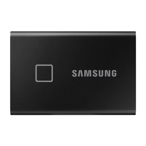 Buy with crypto SAMSUNG external SSD T7 Touch USB type C color black 1 TB-1
