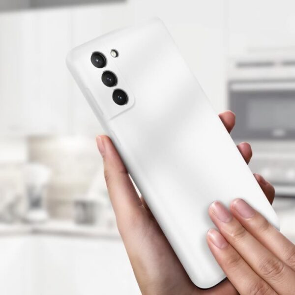 Buy with crypto Silicone Case G S21FE White-4