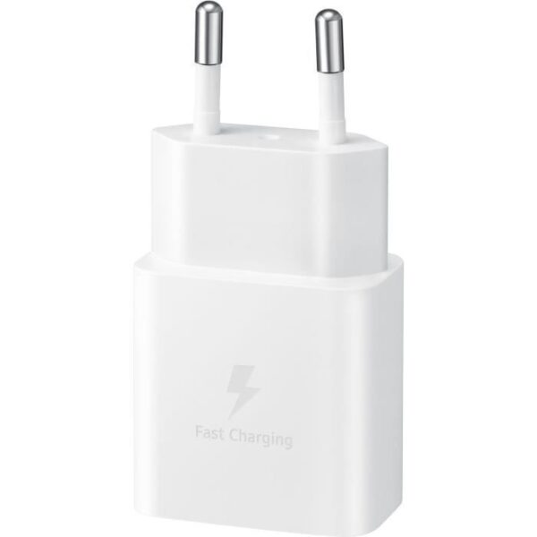 Buy with crypto USB C Mains Charger - 15W - SAMSUNG - White-2