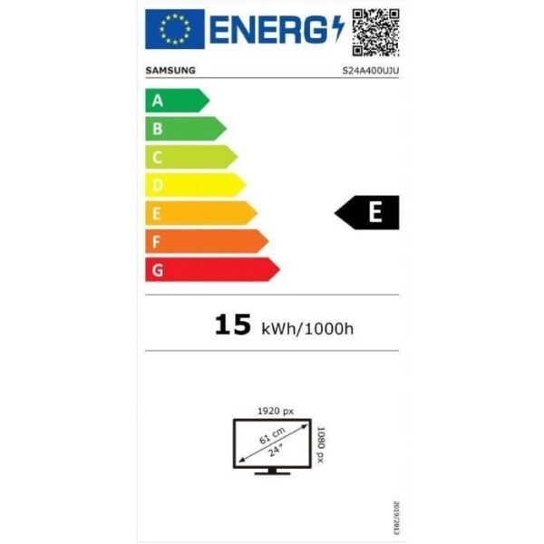 Buy with crypto PC screen - Samsung - S24A400UJU - 24 FHD - IPS slab - 5 ms - 75 Hz - HDMI / Displayport / USB -C - AMD FREESYNC-4