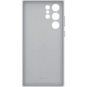 Buy with crypto Leather case G S22Ultra Light gray-1