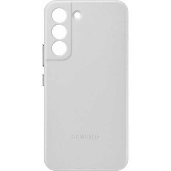 Buy with crypto Leather case G S22 Light gray-3