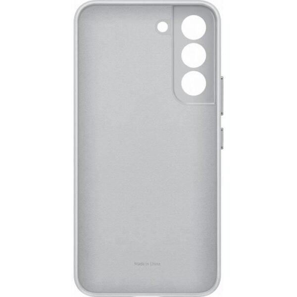 Buy with crypto Leather case G S22 Light gray-1