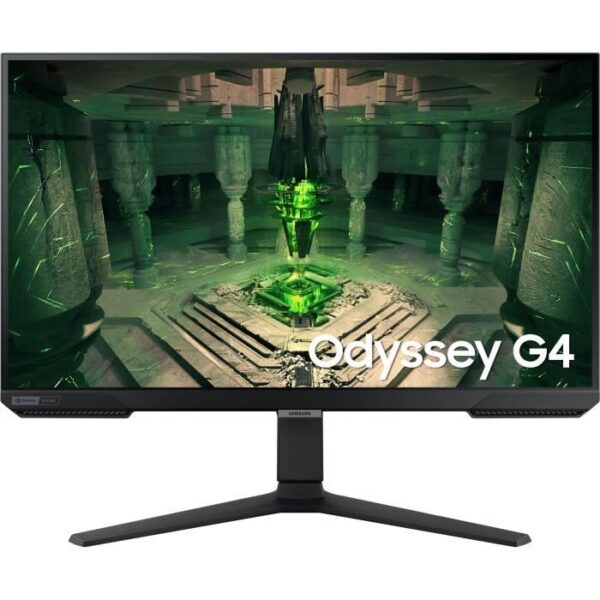 Buy with crypto Gamer PC screen - Samsung - Odyssey G4 - G40B S27BG400EU - 27 '' FHD - IPS slab - 1 ms - 240Hz - HDMI / DisplayPort - AMD FREESYNC-4