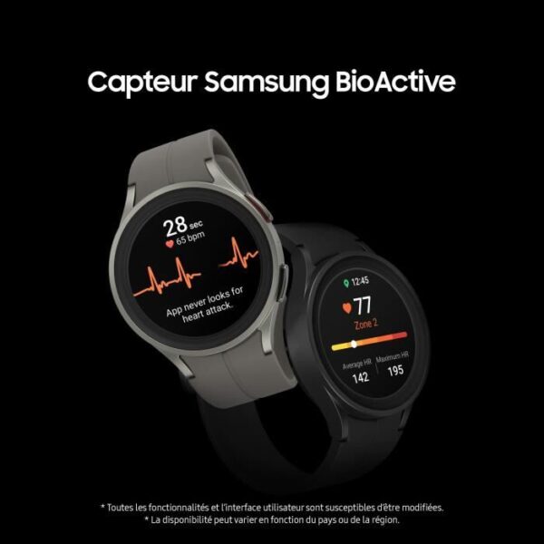 Buy with crypto SAMSUNG Galaxy Watch5 Pro 45mm Bluetooth Titanium-4