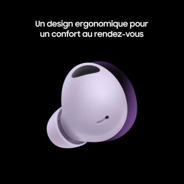 Buy with crypto SAMSUNG Galaxy Buds2 Pro Lavender-5