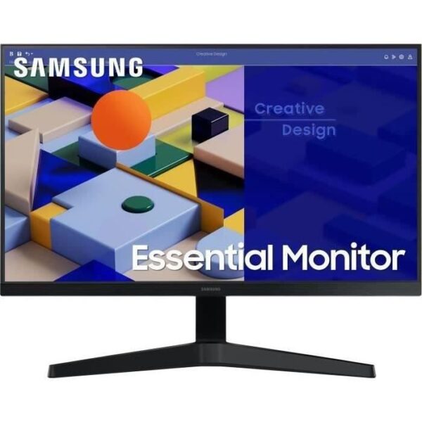 Buy with crypto PC screen - Samsung - S24C310EAU - 24 FHD - IPS slab - 5 ms - 75 Hz - HDMI / VGA-1