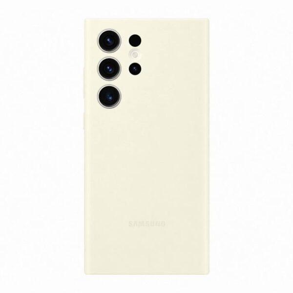 Buy with crypto Samsung S23 Ultra Creme silicone shell-2