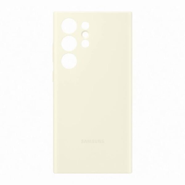 Buy with crypto Samsung S23 Ultra Creme silicone shell-5