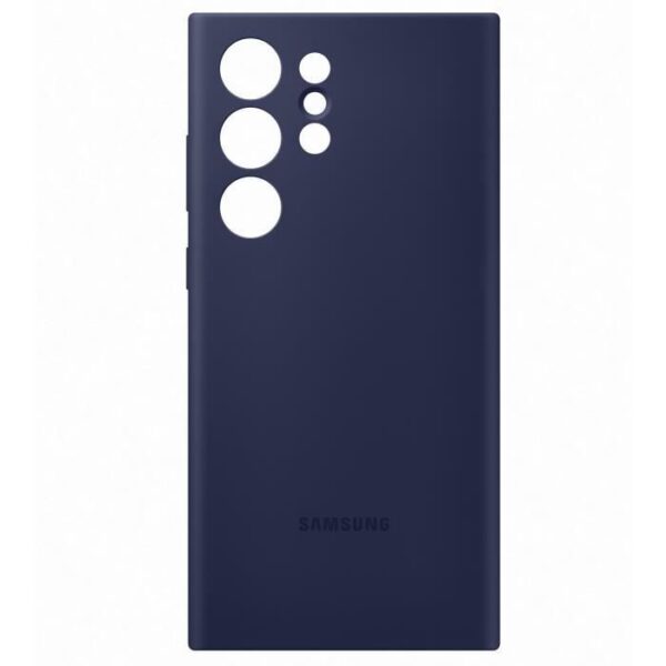 Buy with crypto Samsung S23 Ultra Navy silicone shell-2