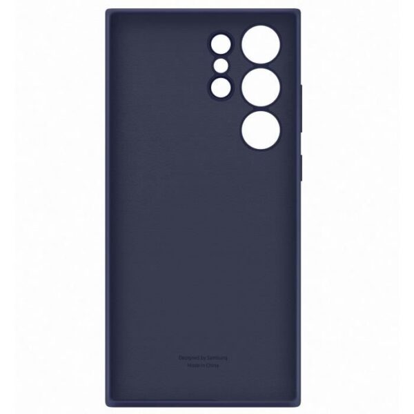 Buy with crypto Samsung S23 Ultra Navy silicone shell-3