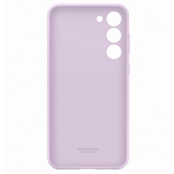 Buy with crypto Samsung S23+ Lila silicone shell-2