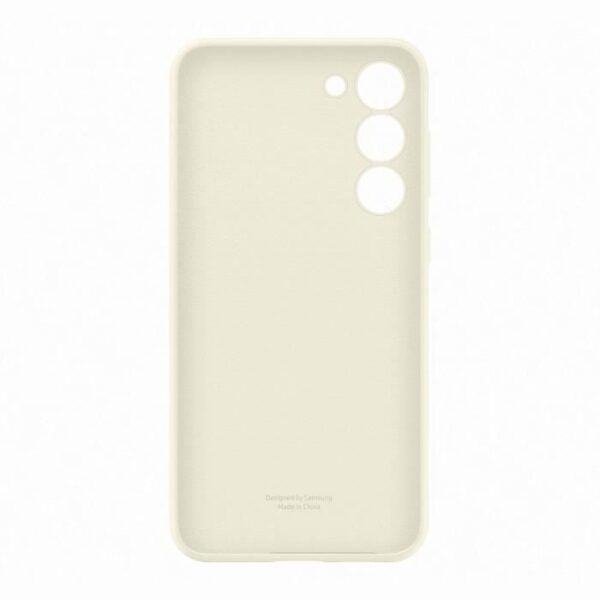 Buy with crypto Samsung S23+ cream silicone shell)-6