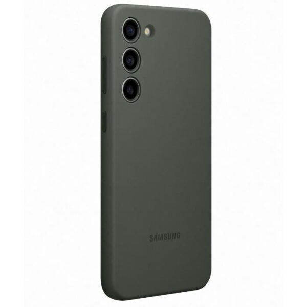 Buy with crypto Samsung S23+ Khaki silicone shell-1