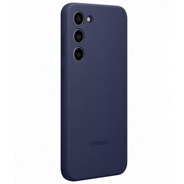 Buy with crypto Samsung S23+ Navy silicone shell-1