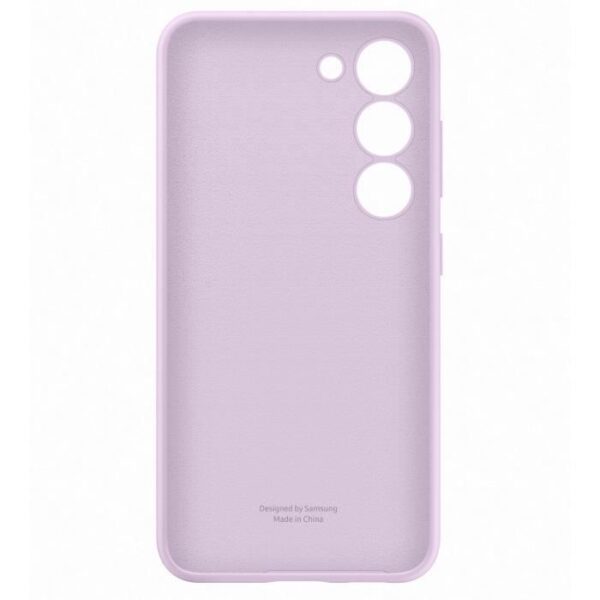 Buy with crypto Samsung S23 Lila silicone shell-2