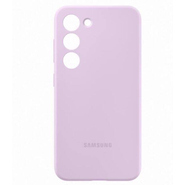 Buy with crypto Samsung S23 Lila silicone shell-1